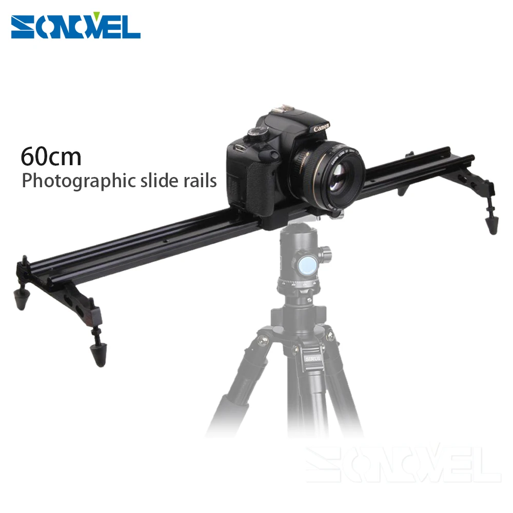 Studio 24" 60cm/31" 80cm DSLR DV Camera Track Dolly Slider Video
