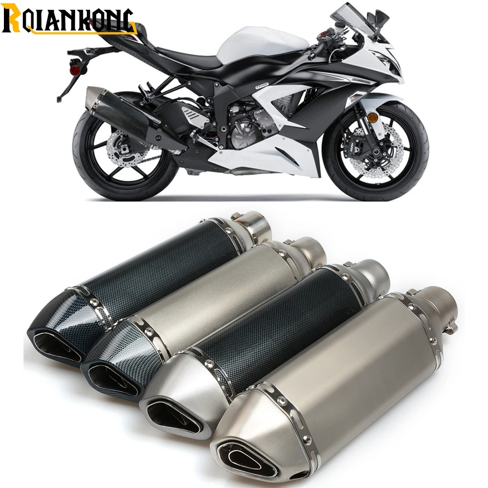 

Motorcycle Inlet 51mm exhaust muffler pipe with 61/36mm connector For BMW F 650GS 700GS 800GS 800GT 800R 800S 800ST