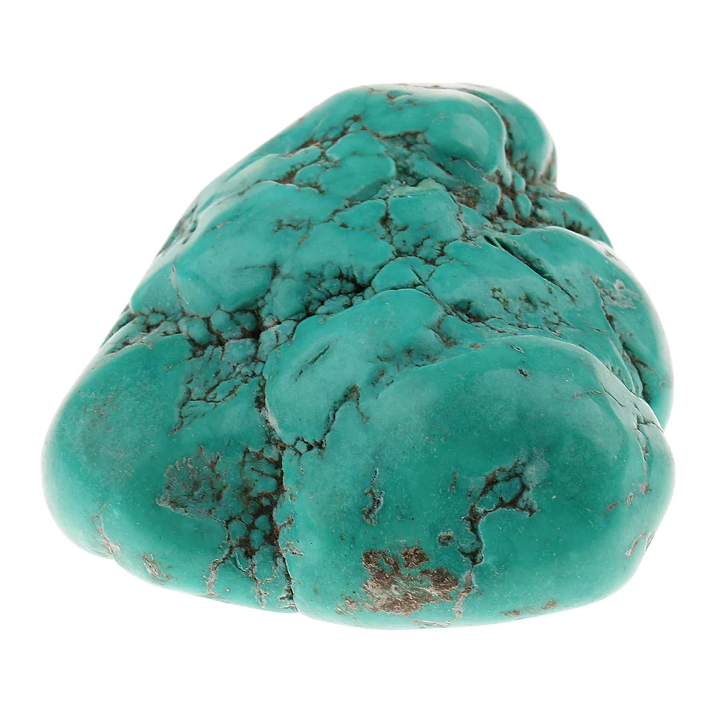 5cm Natural Gemstone Crystal Turquoise Rough Stone Accessories for DIY Gem Crafts Jewelry Making