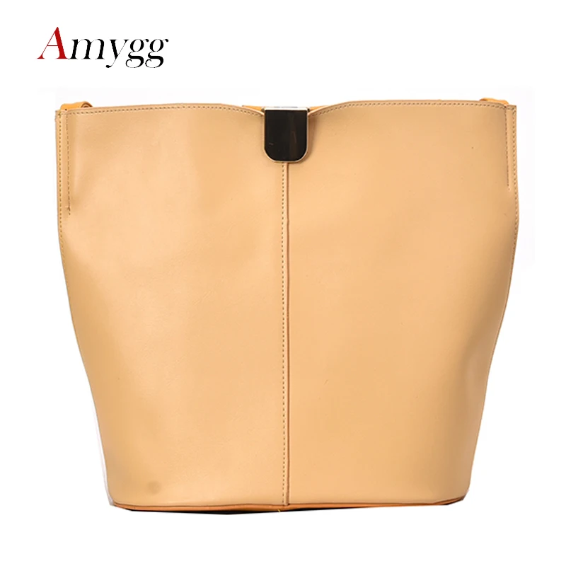 

2 Pcs/Set Fashion Simple crossbody bags for women Composite Bags PU Leather Soft Solid Color Women Shoulder Bag Set Bucket Bag