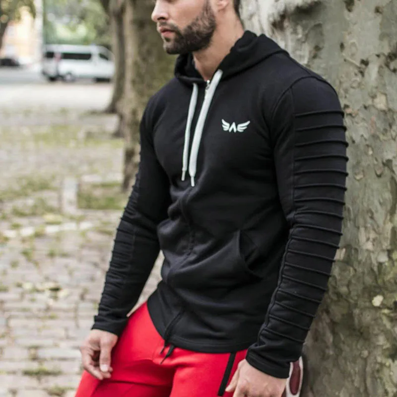 Sport Men's gym sweatshirt Men Hoodies Sweatshirt (1)