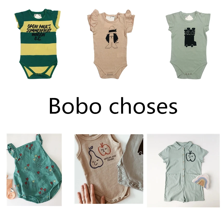 

Pre Sale Bobo C** Baby Girls Clothes Jumpsuit Romper Toddler Newborn Outfits Boys Girls Jumpsuit&clothing Boys Rompers Short