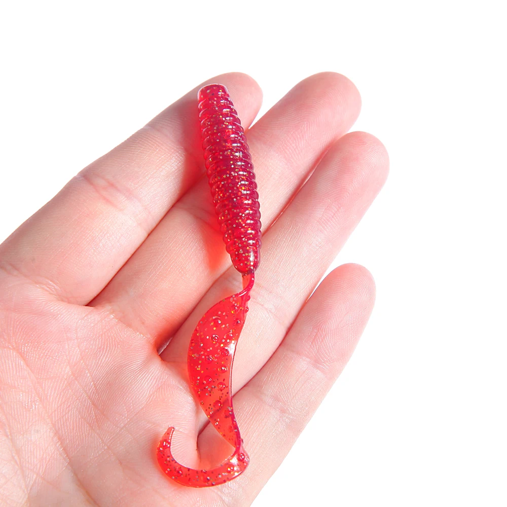 10 قطعة/الوحدة سيليكون الطعم 9 سنتيمتر 2.5g iscas artificiais pesca مجعد الذيل اليرقات اليرقة دودة الصيد معالجة الصيد السحر 10 قطعة/الوحدة سيليكون الطعم 9 سنتيمتر 2.5g iscas artificiais pesca مجعد الذيل اليرقات اليرقة دودة الصيد معالجة الصيد السحر