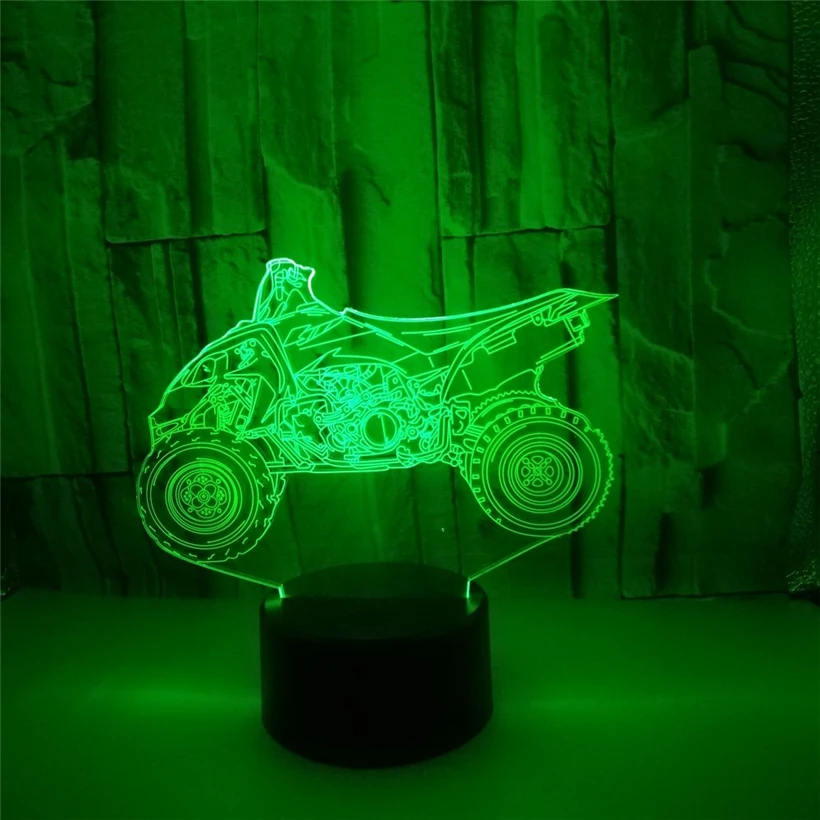 motorcycle 3D night light (2)
