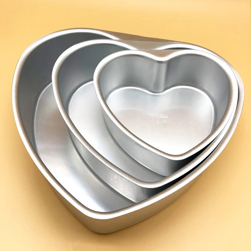 Novelt Heart Shape In Cupcake Design Cake Tins Kitchen Home Storage Tins Cake Tins Bakeware