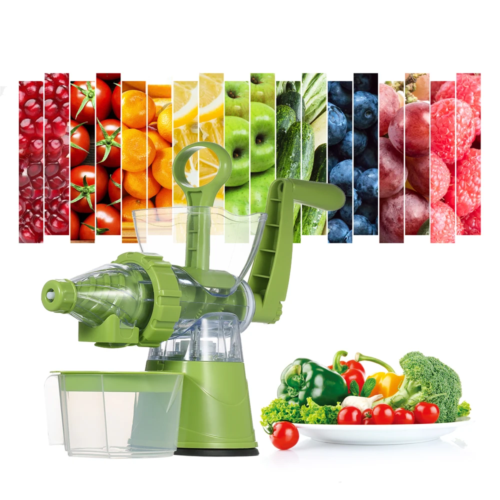Manual Juicing Machine Press Fruit Juicer Detachable Fruits Hand Crank