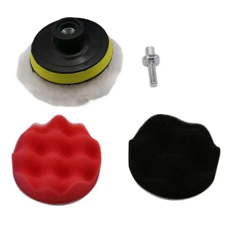 7pcs 8CM Car Polishing Buffing Pad Set Car Removes Scratches for Auto