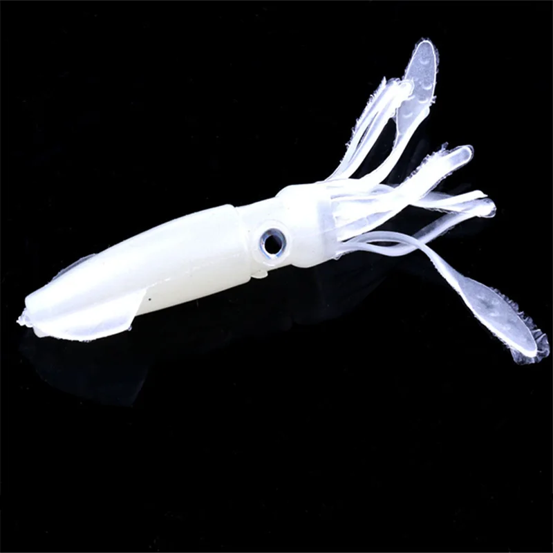 1 pcs 9cm 8g Fishing Lure Luminous Octopus font b Skirt b font Swimbait Shad Fishing