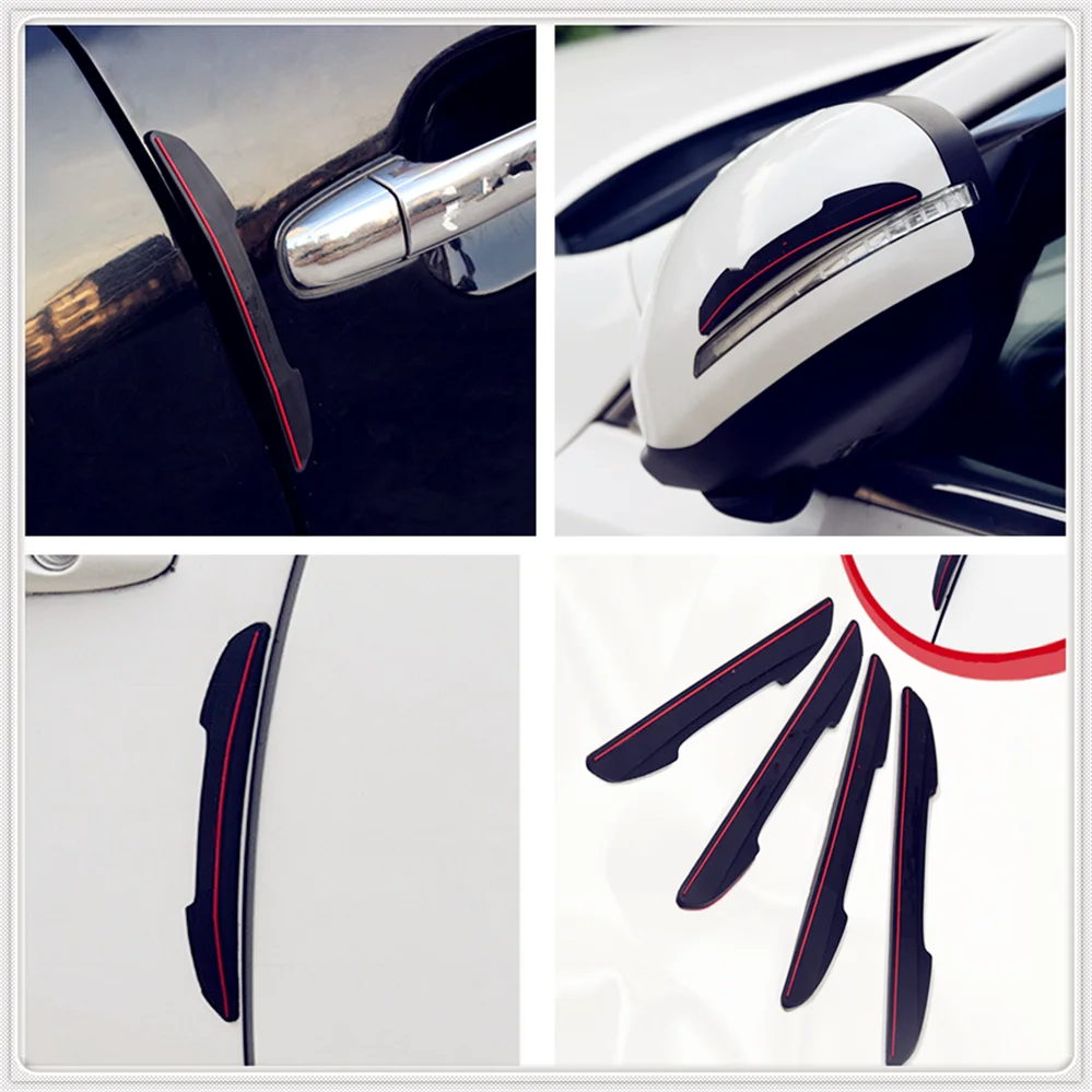 

Car Anti-Collision Door Strip rubber crash Bumper sticker for Chevrolet Trailblazer Onix Tru Orlando Code Captiva Aveo Sail