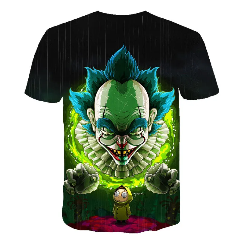 Hip Hop Fashion Brand Clothing Rick and Morty 3D T Shirt Casual Short Sleeve Men's T-Shirts Anime Cool rick y morty Graphic Tees