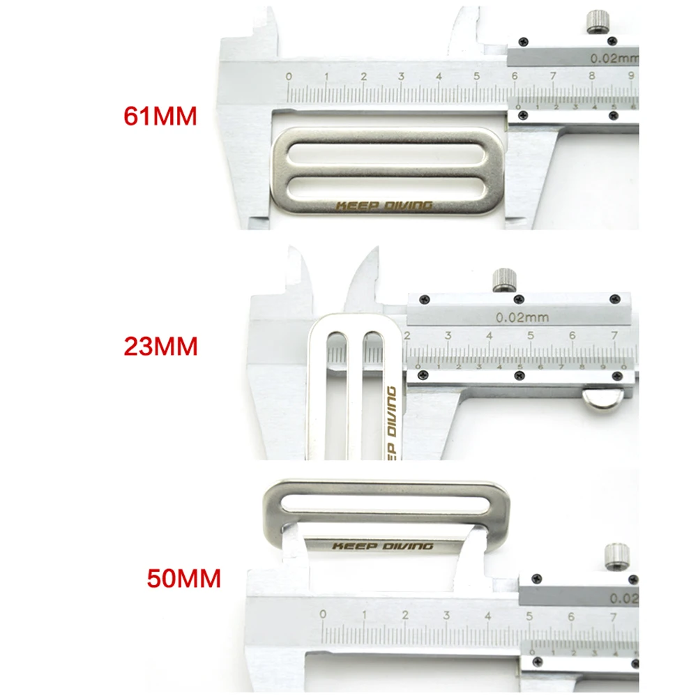 7 стилей, нержавеющая сталь, изгибающее кольцо, пряжка с зубами, 5 см, технические аксессуары для дайвинга, боковое подвешивание, используется для подвешивания, респират