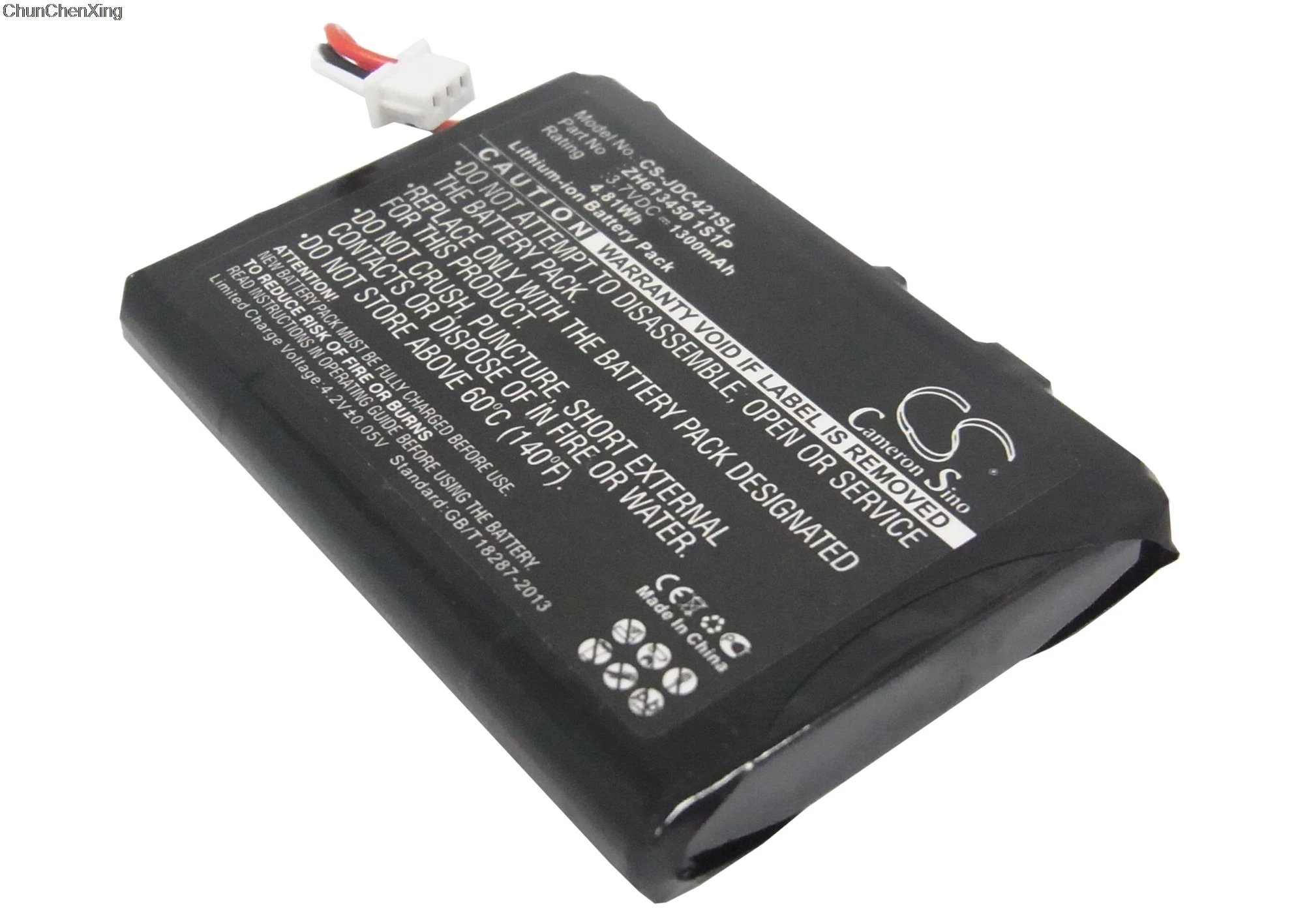 Cameron Sino 1300 мАч аккумулятор ZH613450 1S1P для JDS Labs C421 C5 C5D|Цифровые аккумуляторы| |