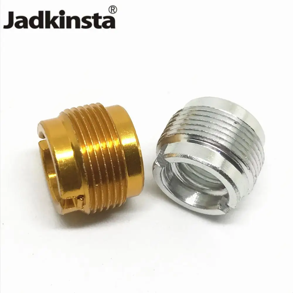 

Jadkinsta 3/8 Female to 5/8 Male Screw Adapter Converter for Microphone Stand Clips Mic Stand Holder Adapter