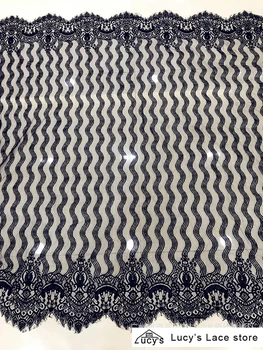 

Useful laces home decoration lace dress making lace NEW designs high end eyelash lace fabric 150x300CM/piece sold in pieces!