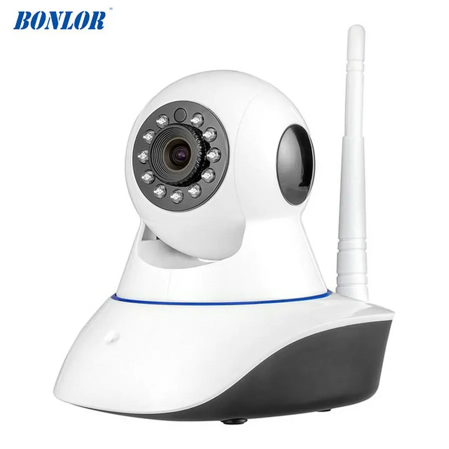 BONLOR 720P HD Wifi Wireless Home Security IP Camera Security Network CCTV Surveillance Camera IR Night