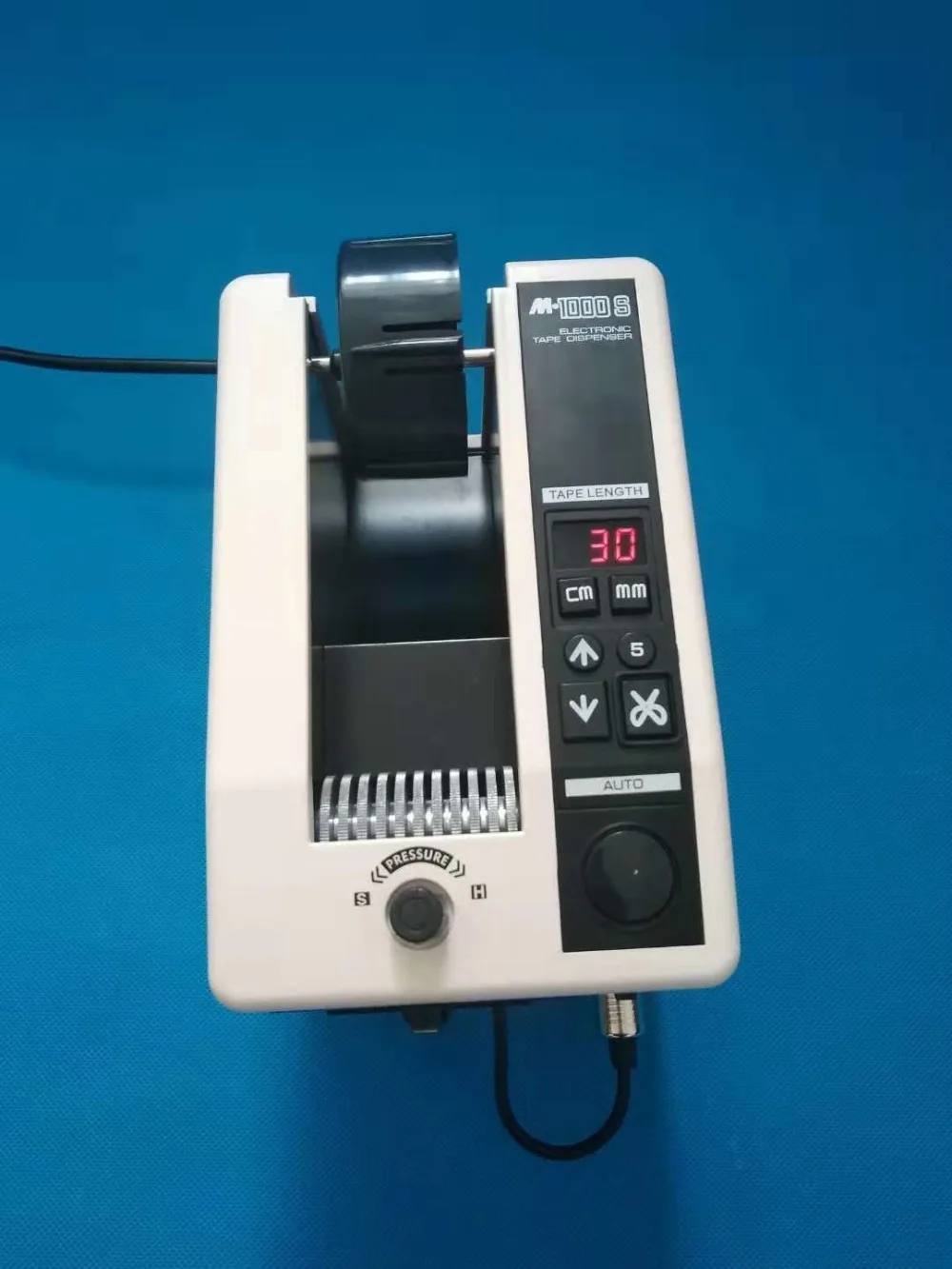 

High Precision M-1000S Automatic packing tape dispenser Tape adhesive cutting cutter machine 220V , width 4-50mm, length 5-999mm