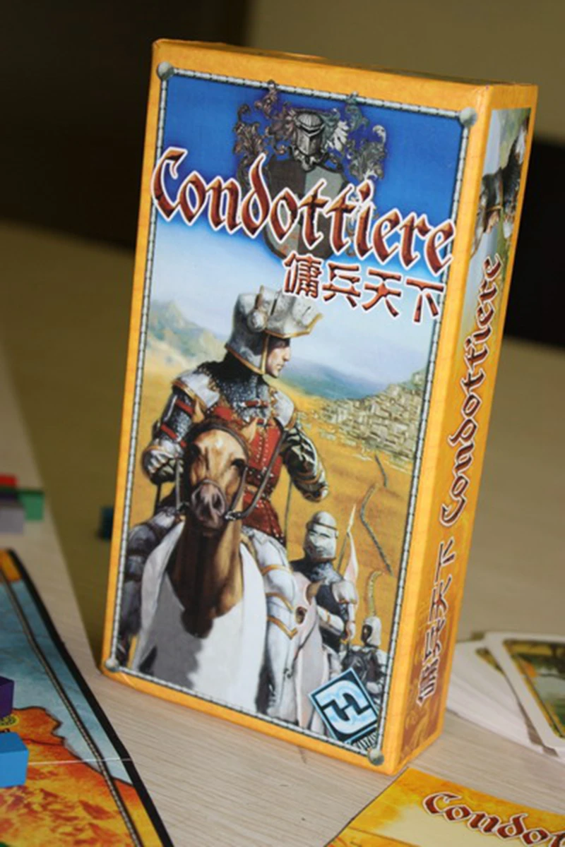 Condottiere Full Set Card Game Board Games mercenary the