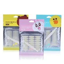 

RANMEI 72 Couples Invisible Eyelid Paste Transparent Self Adhesive Double Eye Tape Tools Slim Wide Style Eyelid Stickers