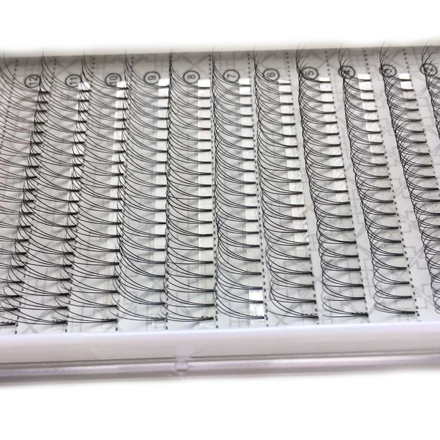 

Free Shipping Volume 3D/5D Eyelash Extensions 100% Handmade Russian Volume Lashes Premade Fans Mink Eyelashes Faux Cils Makeup