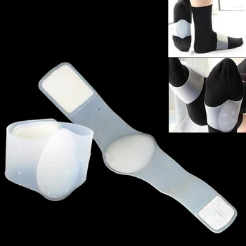 

2pcs Arch Support Orthotic Plantar Fasciitis Cushion Pad Flatfoot Orthotic Insert Soft Corrector Bandage Foot Care Tool