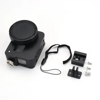 

Hot Aluminum Alloy Shockproof Hard Shell Housing FPV Sports Camera Case Frame Mount with Lens Cap for GoPro Hero 5 CAM Part
