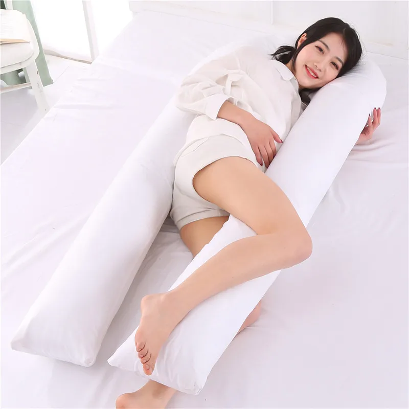 

European large U-type pillow multi-functional side large straight tube pregnant women