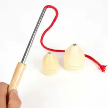 1 Набор деревянный гироскоп отличный гироскоп на спиннинг Peg-Top китайские классические детские подарки игрушки спиннинг Топ s