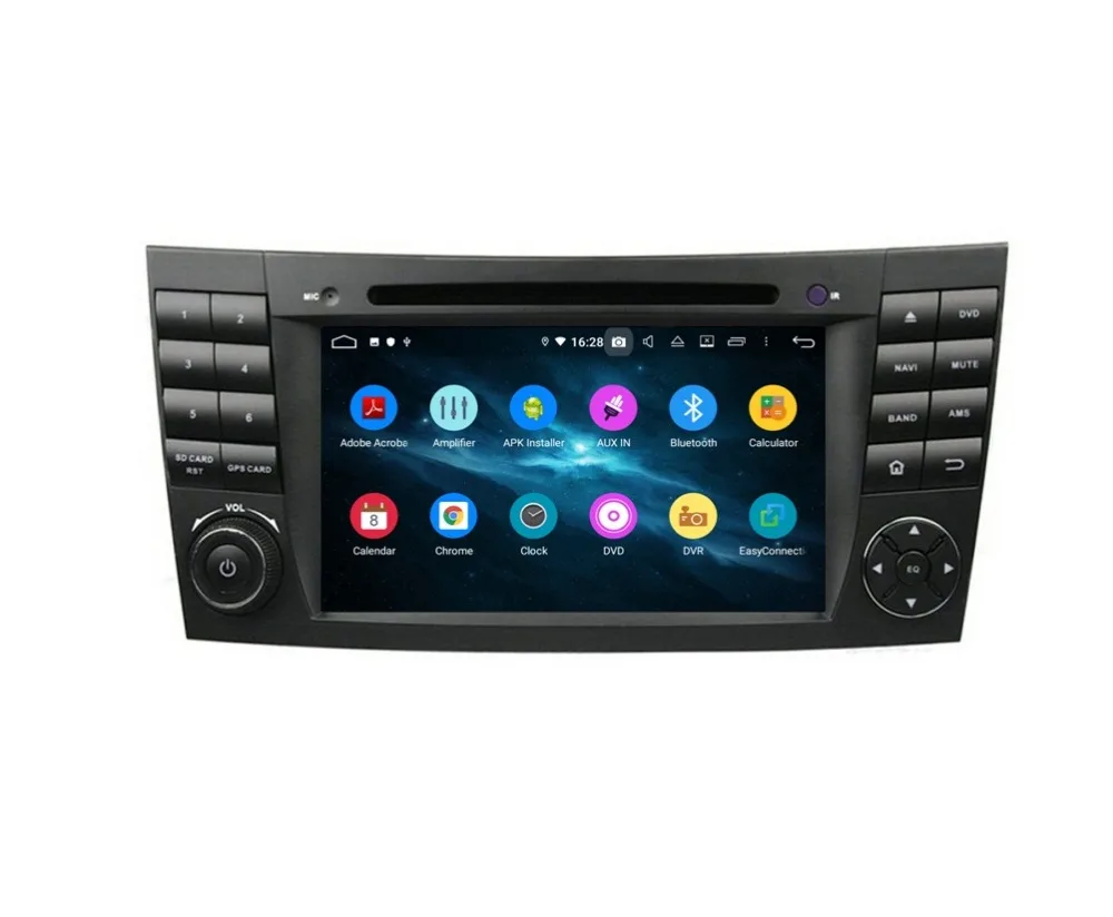 Flash Deal DSP Android 9.0 Octa Core 2 din 7" Car Audio DVD Radio GPS for Benz E-Class W211 CLS W219 G-Class W463 Bluetooth 4.2 WIFI 4