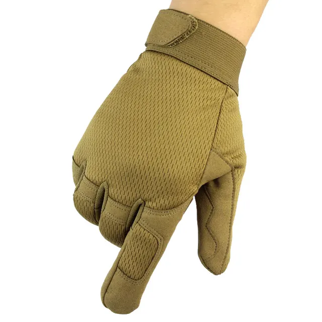 Univsal Multicam Guanti tattici Antiskid Army Militare Bicicletta Airsoft Motocycel Shooting Paintball Work Gear Camo Guanti a dita intere