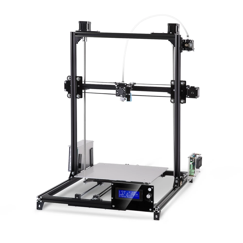 buy Flsun 3D Printer High precision Large Printing Area 300*300*420mm Auto Leveling Diy 3D Printer Heated Bed Kit Metal Stracture