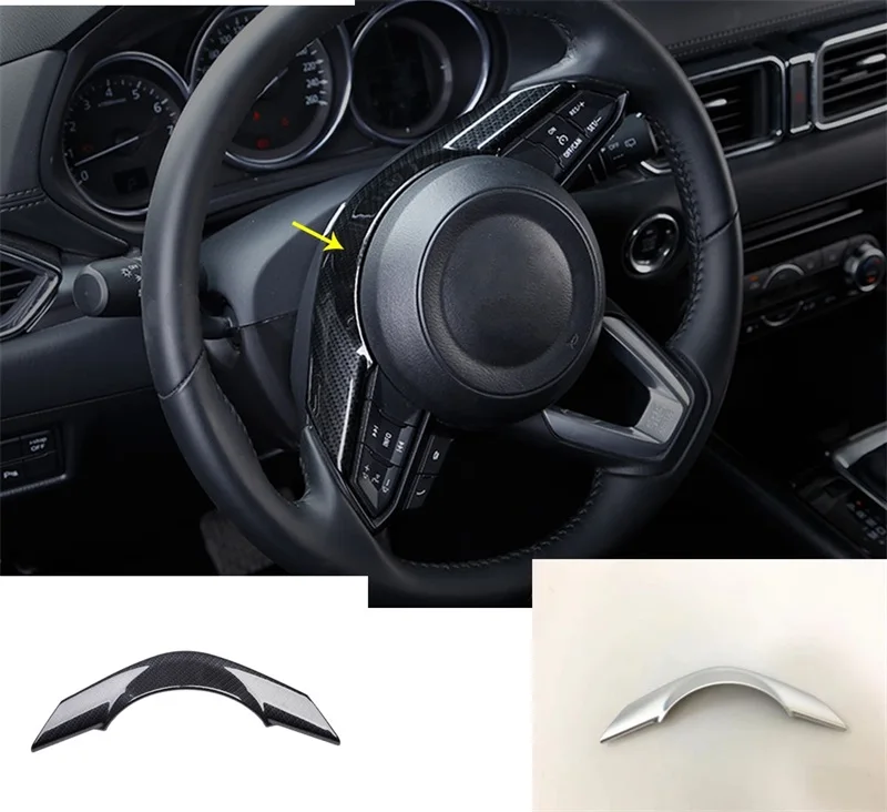 Для Mazda CX 3 CX3 2017 2018 2019 ABS хромированный матовый интерьерный чехол для панели