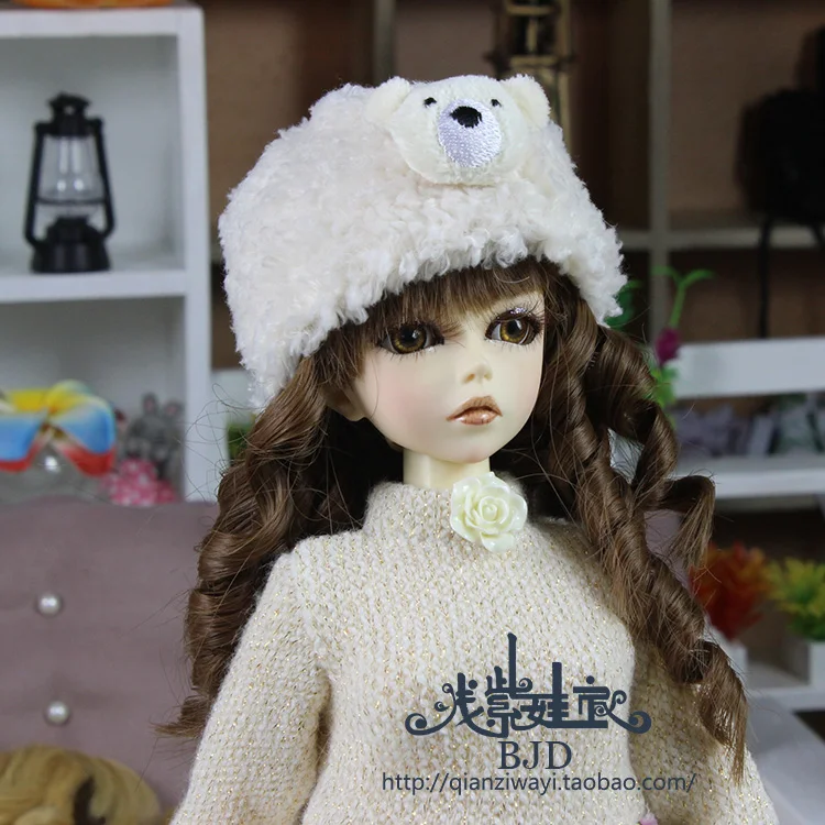 1/4 1/3 шкала BJD платье+ шляпа+ шарф для BJD/SD одежды куклы аксессуары, не включены куклы, обувь, парик и другие аксессуары 18D1599