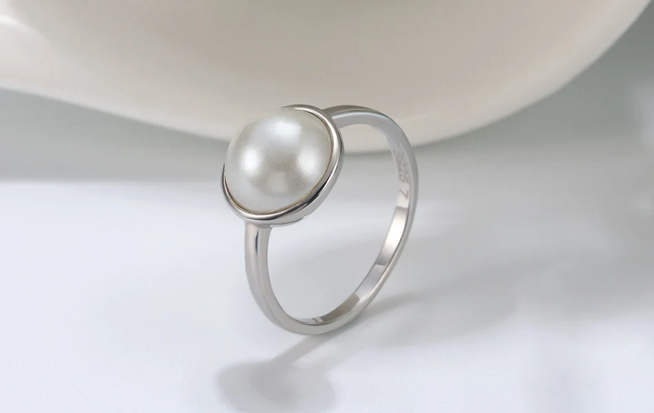 ORSA JEWELS роскошные 925 пробы серебряные женские кольца с натуральным камнем кольцо на годовщину модное женское ювелирное изделие ASR69