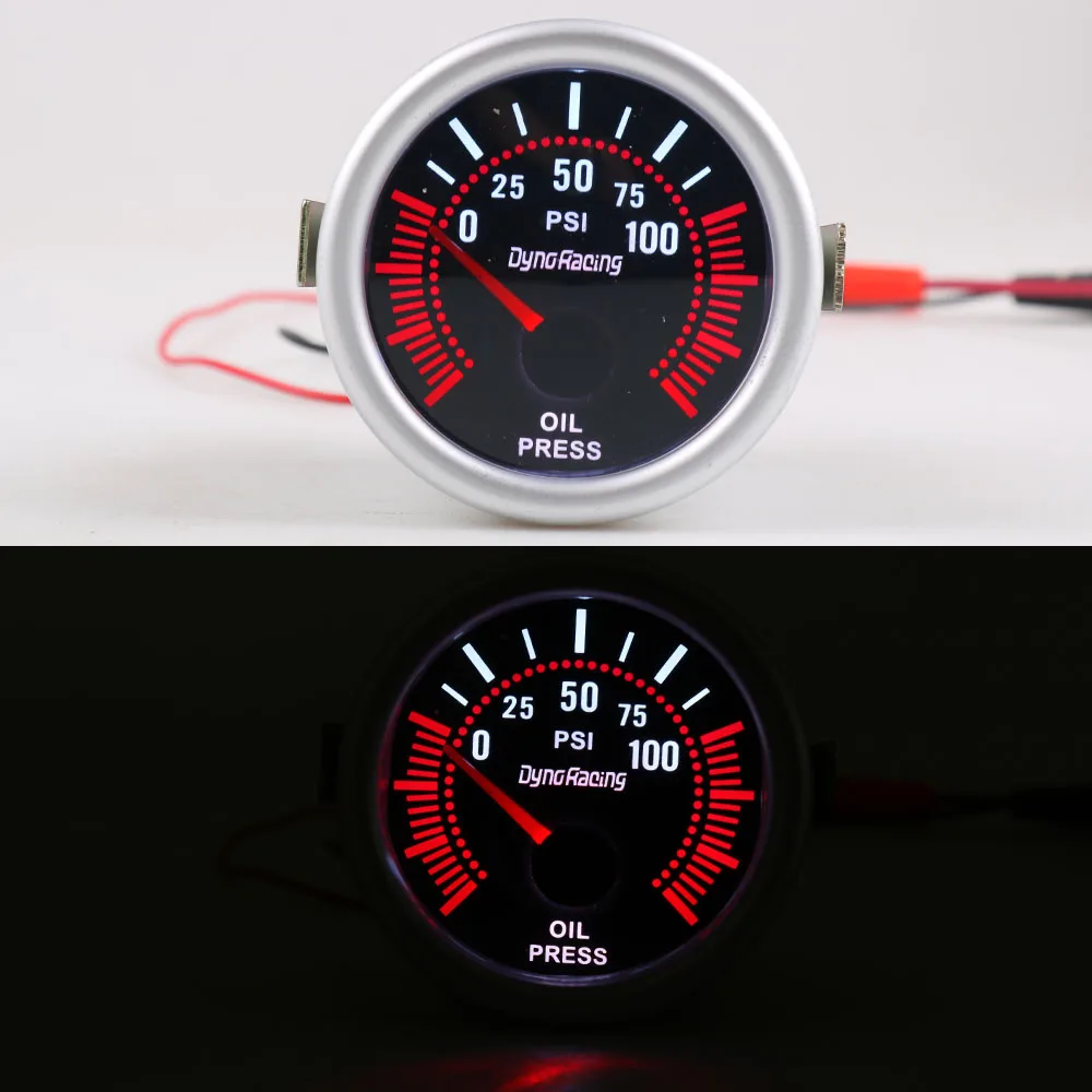 Масляный Пресс Dynoracing TT101314 Универсальный измеритель 12 светодиодный диапазон