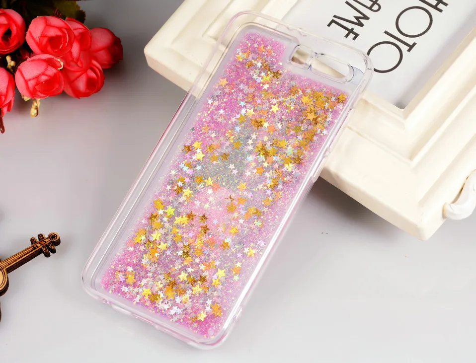 Icoque Fashion Cases for Huawei Honor 9 Case Glitter Silicone Soft Cute Liquid Honor9 Protection Cover for Honor 9 Case Luxury (9)