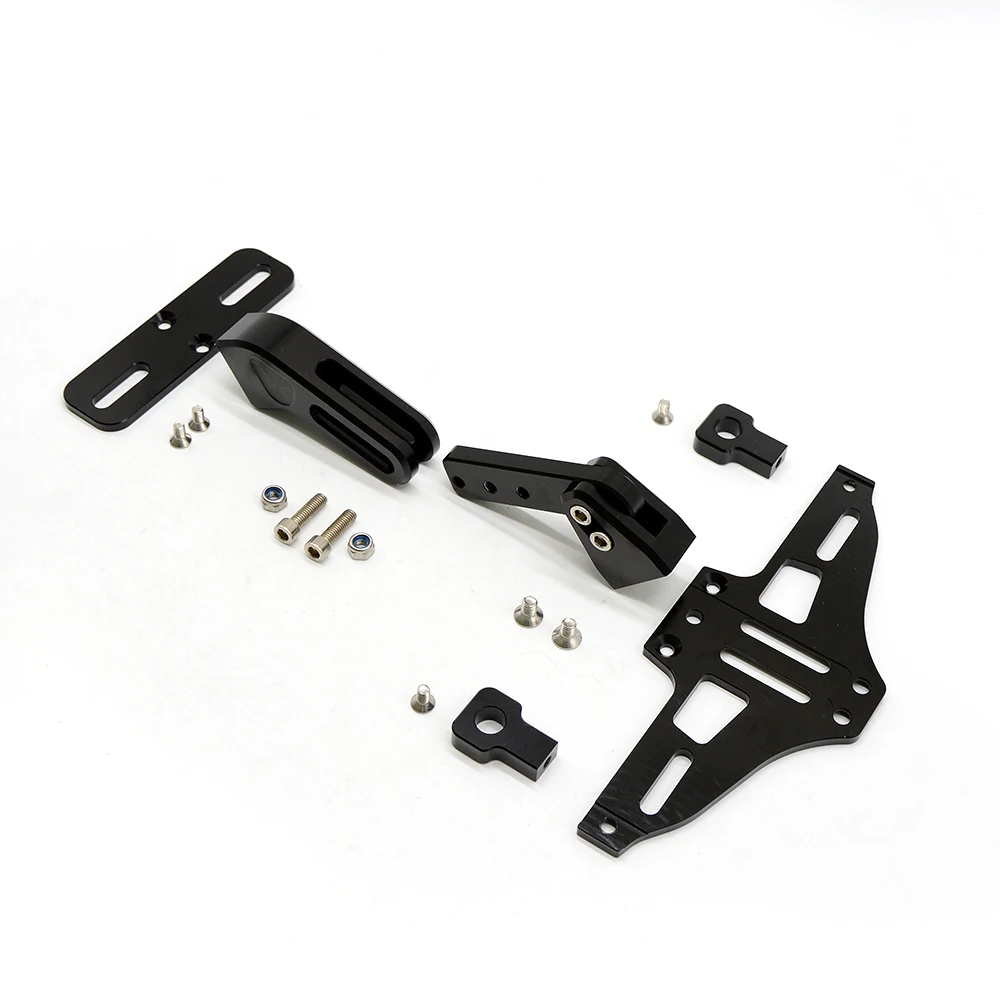 Кронштейн для номерного знака мотоцикла держатель складной Kawasaki ER6F ER6N ER 6N 6F VERSYS