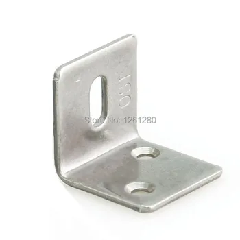 

free shipping 25mm metal corner stainless steel furniture fitting thicken Connector hardware DIY part Reinforcement household