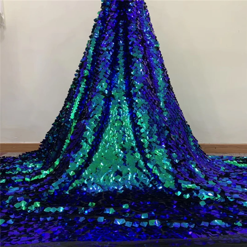 

Tollola African Sequins Lace Fabric High Quality French Net Embroidery Tulle Lace Nigerian Stone Fabric For Wedding Party Dress