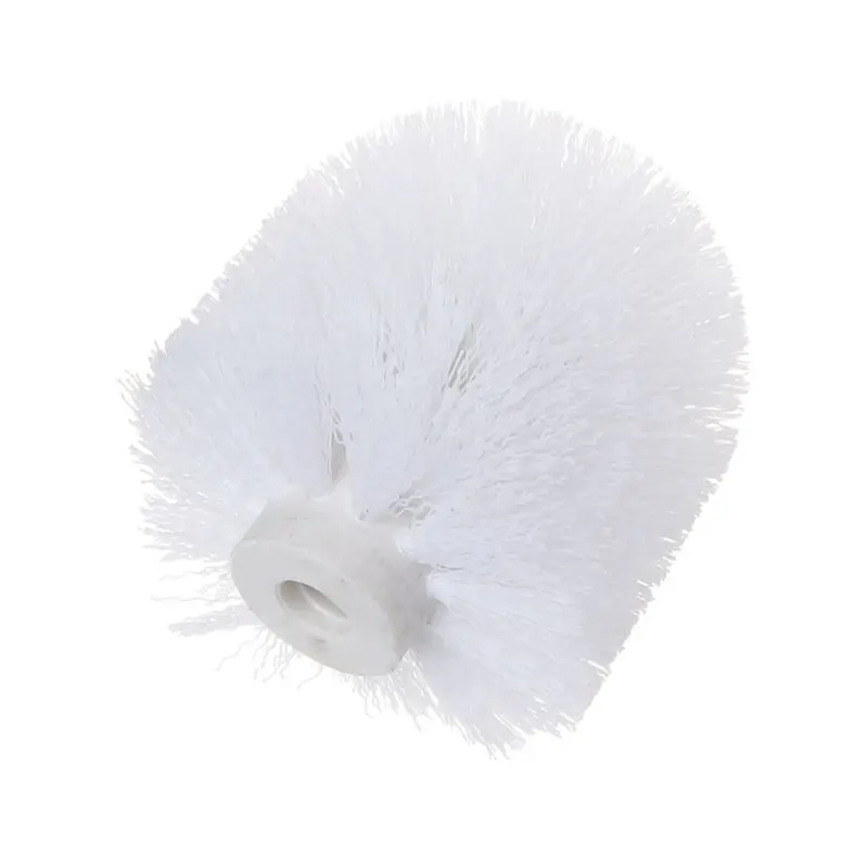 Universal Plastic Toilet Brush Head Replacement White Black Clean Bahroom Tools