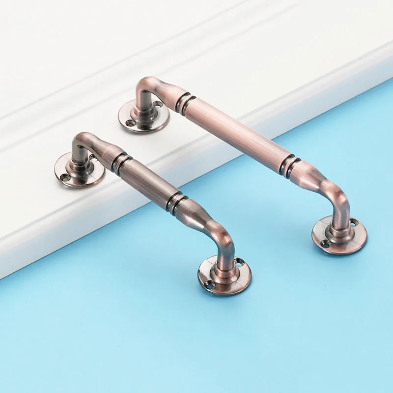 MEGAIRON винтажные дверные ручки простой шкаф ручка кухня с винтами|handles for furniture|cabinet