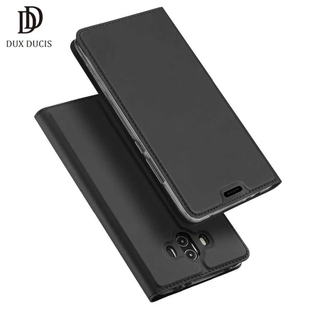 

DUX DUCIS Leather Flip Case for huawei mate 10 lite Wallet Capa business Book phone Cover case for huawei mate 10 case