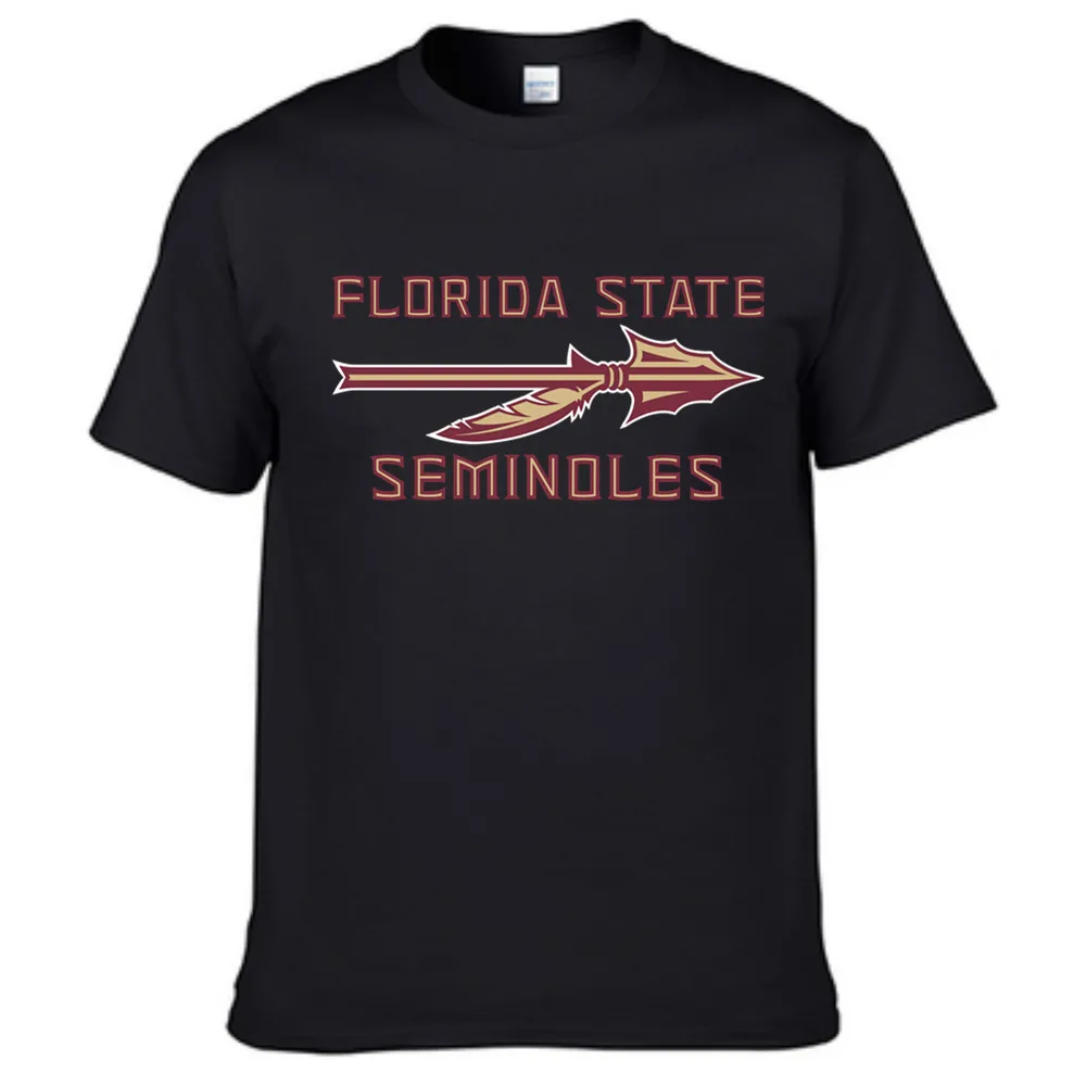 Florida State Seminoles Printed T shirts Men 2016 Summer Fashion US T