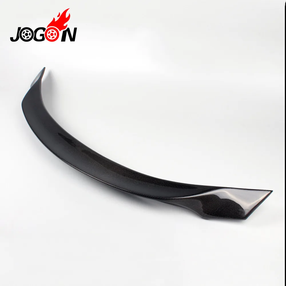 

1pcs Carbon Rear Tail Trunk Spoiler Wing Cover Trim For Maserati Ghibli 2014-2017