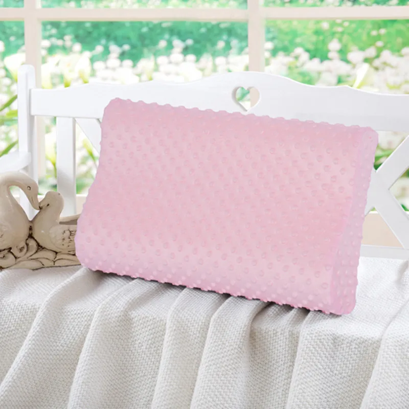 Новое поступление, подушка с эффектом памяти, удобные подушки для сна, шеи, для сна, горячий цвет, с пузырьками - Цвет: Pink