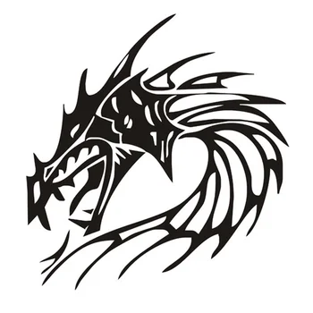 

Fire Dragon Head wall sticker home decorative stickers living room wall pictures quote wallpaper