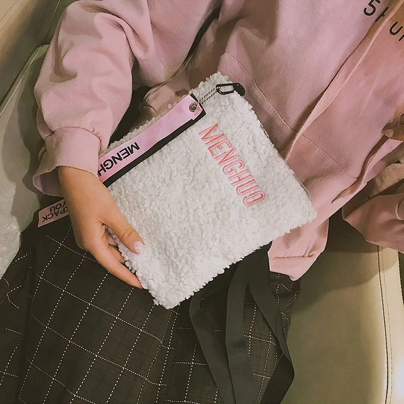 Menghuo Felt Women Bag HOT SALE 2017 Wool Women Messenger Bags Fashion Lady Crossbody Ribbon Women Shoulder Bags Drop Shipping (1)