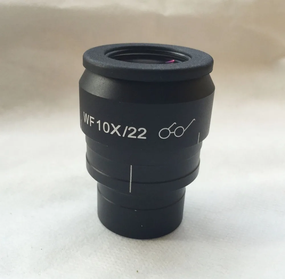New One Diopter adjustable WF10X /22 Eyepiece For Compound Microscope