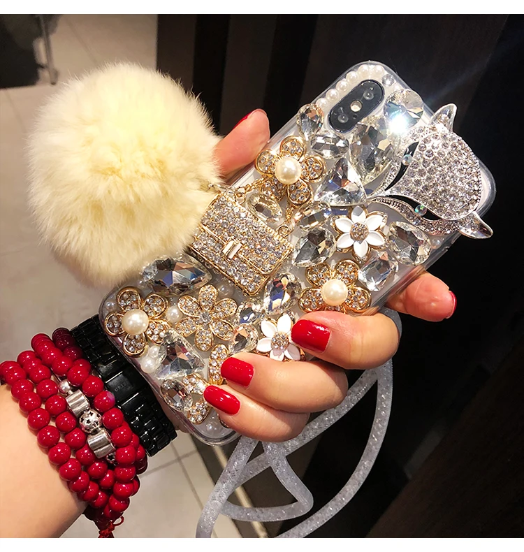 

Luxury Diamond Phone Cover Case For Samsung Galaxy J8 J7 J6 J5 J4 J3 2018 2017 2016 Soft Phone Back Cases