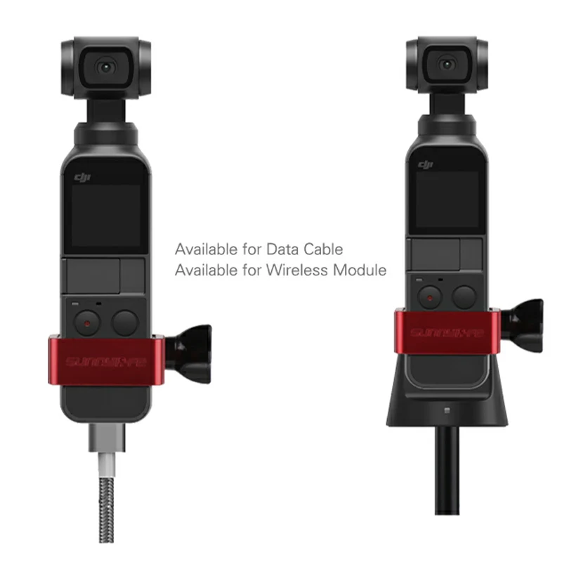 Металлический адаптер расширения для DJI Osmo Pocket 1/4 дюймовый gopro спортивной камеры