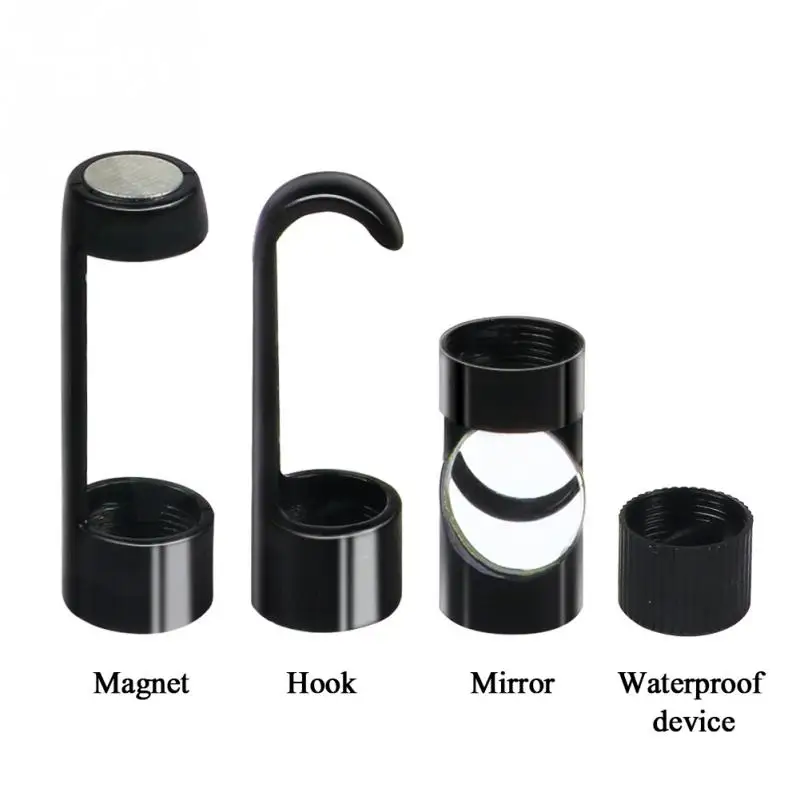 Flexible Hook Design Wireless Endoscope Set Magnet Side View Mirror for 8mm Camera Waterproof Soft Cable Inspection